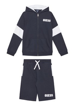 Guess Komplet dziecięcy L5GG00 KA6R4 Granatowy Regular Fit ze sklepu MODIVO w kategorii Komplety niemowlęce - zdjęcie 180384303