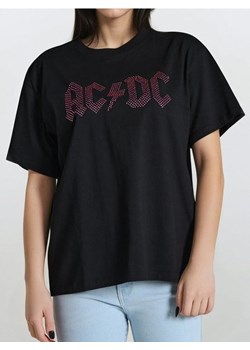 Sinsay - Koszulka AC/DC - czarny ze sklepu Sinsay w kategorii Bluzki damskie - zdjęcie 180385502