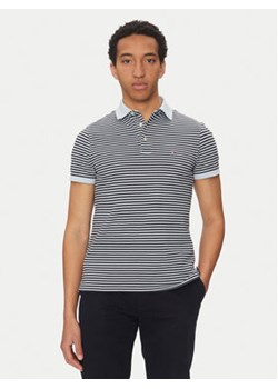 Tommy Hilfiger Polo 1985 MW0MW17771 Granatowy Slim Fit ze sklepu MODIVO w kategorii T-shirty męskie - zdjęcie 180386432