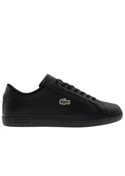 Buty Lacoste Powercourt 125 2 SMA 749SMA0081-02H - czarne ze sklepu streetstyle24.pl w kategorii Trampki męskie - zdjęcie 180389461
