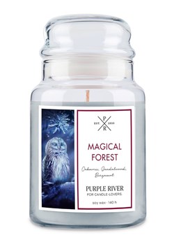 Purple River Świeca zapachowa &quot;Magical Forest&quot; - 623 g ze sklepu Limango Polska w kategorii Świece i dyfuzory - zdjęcie 180390004