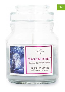 Purple River Świece zapachowe (2 szt.) &quot;Magical Forest&quot; - 113 g ze sklepu Limango Polska w kategorii Świece i dyfuzory - zdjęcie 180390021