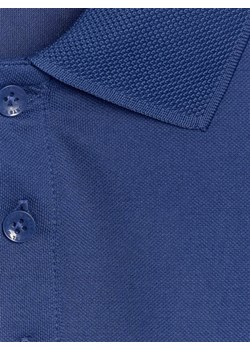 Męska koszulka polo 4F 4FRSS25TPTSM633 - granatowa ze sklepu Sportstylestory.com w kategorii T-shirty męskie - zdjęcie 180392424