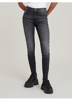 G-Star Dżinsy &quot;Lhana&quot; - Skinny fit - w kolorze antracytowym ze sklepu Limango Polska w kategorii Jeansy damskie - zdjęcie 180394382