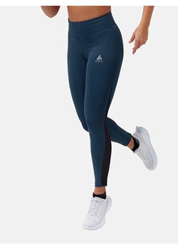 Odlo Legginsy &quot;Essential&quot; w kolorze niebieskim do biegania ze sklepu Limango Polska w kategorii Spodnie damskie - zdjęcie 180395072