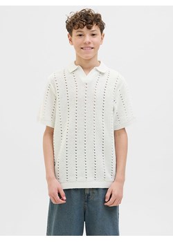 JACK &amp; JONES Junior Koszulka polo &quot;Paros&quot; w kolorze kremowym ze sklepu Limango Polska w kategorii T-shirty chłopięce - zdjęcie 180395600