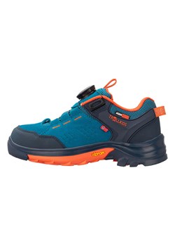Trollkids Skórzane buty turystyczne &quot;Gjende&quot; w kolorze niebieskim ze sklepu Limango Polska w kategorii Buty trekkingowe dziecięce - zdjęcie 180395834