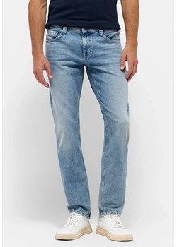 Męskie Spodnie Jeansowe MUSTANG Denver Straight Denim Blue 1015887 5000 333 ze sklepu YouNeedit.pl w kategorii Jeansy męskie - zdjęcie 180396201