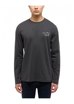 Męski longsleeve MUSTANG Asheville Pirate Black 1015673 4088 ze sklepu YouNeedit.pl w kategorii T-shirty męskie - zdjęcie 180396224