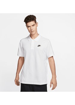 Męska koszulka polo Nike Sportswear - Biel ze sklepu Nike poland w kategorii T-shirty męskie - zdjęcie 180396691