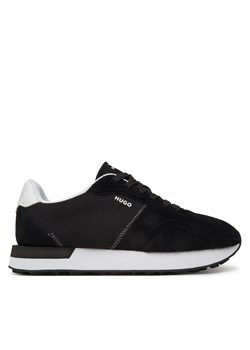Sneakersy HUGO Kiria Runn hsdme 50541592 Czarny ze sklepu eobuwie.pl w kategorii Buty sportowe damskie - zdjęcie 180396722