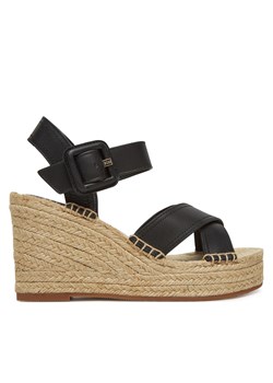 Espadryle BOSS Madeira 50546334 Czarny ze sklepu eobuwie.pl w kategorii Espadryle damskie - zdjęcie 180396763