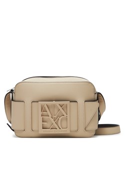Torebka Armani Exchange 942699 0A874 U1092 Beżowy ze sklepu eobuwie.pl w kategorii Listonoszki - zdjęcie 180396853