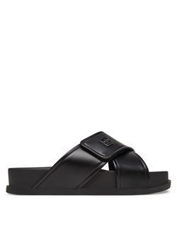 Klapki Armani Exchange XDP063 XV927 00002 Czarny ze sklepu eobuwie.pl w kategorii Klapki damskie - zdjęcie 180397032