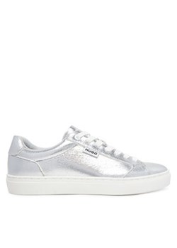 HUGO Sneakersy 50541657 040 Srebrny ze sklepu MODIVO w kategorii Buty sportowe damskie - zdjęcie 180397790