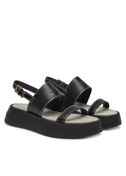 Armani Exchange Sandały XDP054 XV921 00002 Czarny ze sklepu MODIVO w kategorii Sandały damskie - zdjęcie 180398024