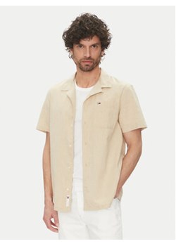 Tommy Jeans Koszula DM0DM20895 Beżowy Regular Fit ze sklepu MODIVO w kategorii Koszule męskie - zdjęcie 180398082