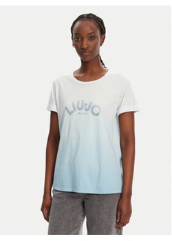 Liu Jo T-Shirt TA5267 JS923 M9112 Niebieski Regular Fit ze sklepu MODIVO w kategorii Bluzki damskie - zdjęcie 180398670