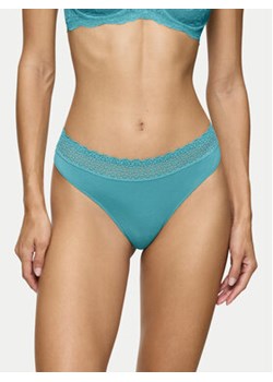 Triumph Stringi Feel Of Modal 10219764 Turkusowy ze sklepu MODIVO w kategorii Majtki damskie - zdjęcie 180398922