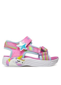 Skechers Sandały Unicorn Dreams Sandal-Dreamy Unicorns 303107L/PKMT Różowy - id: 0000304906039 - marki Skechers - 180399581 Skechers Sandały Unicorn Dreams Sandal-Dreamy Unicorns 303107L/PKMT Różowy ze sklepu MODIVO w kategorii Sandały dziecięce - zdjęcie 180399581