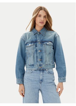 Calvin Klein Kurtka jeansowa LV047B075G Niebieski Regular Fit ze sklepu MODIVO w kategorii Kurtki damskie - zdjęcie 180399921