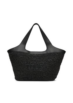 TOUS Torebka Lirio Rafia 2002205251 Czarny ze sklepu MODIVO w kategorii Torby Shopper bag - zdjęcie 180400141