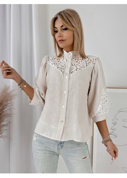 koszula govin latte one size ze sklepu UBRA w kategorii Koszule damskie - zdjęcie 180400941