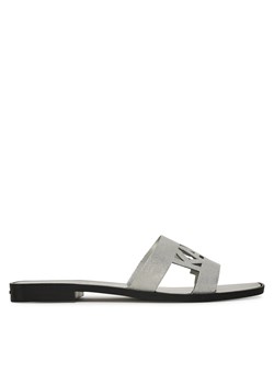 Klapki KARL LAGERFELD Skoot II KL80402 Srebrny - id: 0000305071941 - marki Karl Lagerfeld - 180400982 Klapki KARL LAGERFELD Skoot II KL80402 Srebrny ze sklepu eobuwie.pl w kategorii Klapki damskie - zdjęcie 180400982