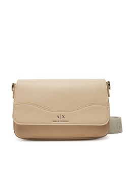 Torebka Armani Exchange 942912 CC783 U1092 Beżowy ze sklepu eobuwie.pl w kategorii Listonoszki - zdjęcie 180401003