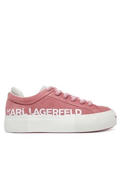 Sneakersy KARL LAGERFELD KL60722 Fioletowy ze sklepu eobuwie.pl w kategorii Buty sportowe damskie - zdjęcie 180401011
