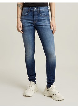G-Star Dżinsy &quot;Lhana&quot; - Skinny fit - w kolorze niebieskim ze sklepu Limango Polska w kategorii Jeansy damskie - zdjęcie 180401353
