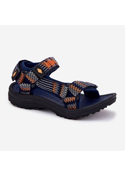 Dziecięce Sandałki Lee Cooper LCW-25-34-3571K Granatowe niebieskie ze sklepu ButyModne.pl w kategorii Sandały dziecięce - zdjęcie 180401421