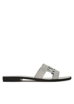KARL LAGERFELD Klapki Skoot II KL80402 Srebrny - id: 0000305071941 - marki Karl Lagerfeld - 180401651 KARL LAGERFELD Klapki Skoot II KL80402 Srebrny ze sklepu MODIVO w kategorii Klapki damskie - zdjęcie 180401651