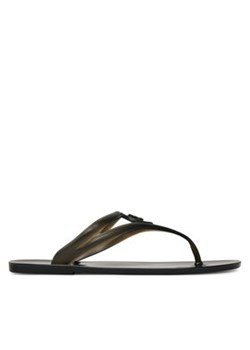 KARL LAGERFELD Japonki Jelly Thong KL80007A Czarny ze sklepu MODIVO w kategorii Klapki damskie - zdjęcie 180401653