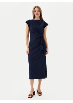 Tommy Hilfiger Sukienka codzienna WW0WW45159 Granatowy Regular Fit ze sklepu MODIVO w kategorii Sukienki - zdjęcie 180401712