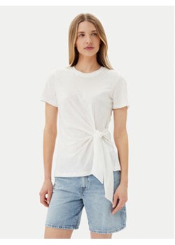 Tommy Hilfiger T-Shirt WW0WW44559 Écru Regular Fit - id: 0000304676871 - marki Tommy Hilfiger - 180402104 Tommy Hilfiger T-Shirt WW0WW44559 Écru Regular Fit ze sklepu MODIVO w kategorii Bluzki damskie - zdjęcie 180402104