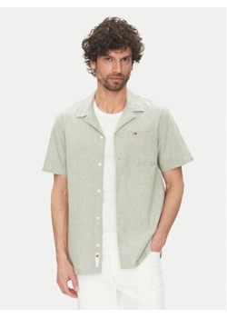 Tommy Jeans Koszula DM0DM20895 Zielony Regular Fit ze sklepu MODIVO w kategorii Koszule męskie - zdjęcie 180402140
