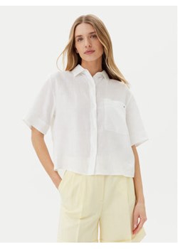 Tommy Hilfiger Koszula WW0WW44720 Biały Relaxed Fit ze sklepu MODIVO w kategorii Koszule damskie - zdjęcie 180402232