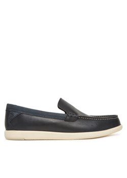 Clarks Mokasyny Bratton Loafer 26181278 Granatowy ze sklepu MODIVO w kategorii Mokasyny męskie - zdjęcie 180402304