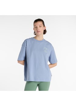 Koszulka damska New Balance WT51940DUS – niebieska ze sklepu New Balance Poland w kategorii Bluzki damskie - zdjęcie 180402843