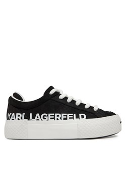 Sneakersy KARL LAGERFELD KL60722 Czarny ze sklepu eobuwie.pl w kategorii Buty sportowe damskie - zdjęcie 180402901