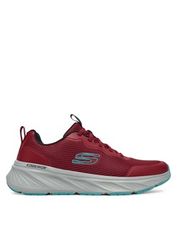 Sneakersy Skechers Edgeride-Rekze 232835/BUGY Bordowy ze sklepu eobuwie.pl w kategorii Buty sportowe męskie - zdjęcie 180402923
