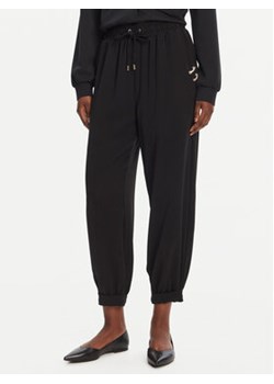 Liu Jo Sport Spodnie materiałowe TA5138 TS923 Czarny Regular Fit ze sklepu MODIVO w kategorii Spodnie damskie - zdjęcie 180403380