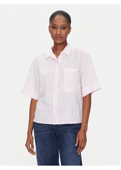 Tommy Hilfiger Koszula WW0WW44720 Różowy Relaxed Fit ze sklepu MODIVO w kategorii Koszule damskie - zdjęcie 180403864