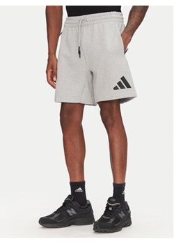 adidas Szorty sportowe Z.N.E. JJ4892 Szary Regular Fit ze sklepu MODIVO w kategorii Spodenki męskie - zdjęcie 180403914