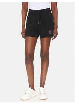 EA7 Emporio Armani Szorty sportowe 7W000269 AF12482 UC001 Czarny Regular Fit ze sklepu MODIVO w kategorii Szorty - zdjęcie 180403931