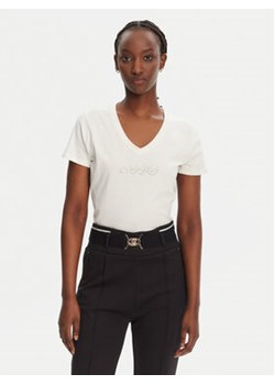 Liu Jo Sport T-Shirt TA5179 J6040 Biały Regular Fit ze sklepu MODIVO w kategorii Bluzki damskie - zdjęcie 180404250
