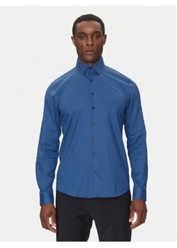 Calvin Klein Koszula K10K114298 Niebieski Slim Fit ze sklepu MODIVO w kategorii Koszule męskie - zdjęcie 180404323