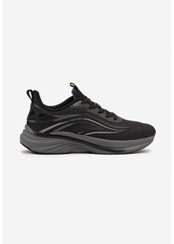 Czarno-Niebieskie Buty Sportowe Sneakersy na Piankowej Podeszwie Linasela ze sklepu born2be.pl w kategorii Buty sportowe męskie - zdjęcie 180406201