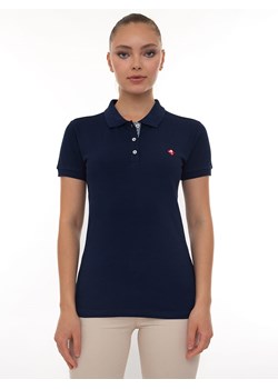 SIR RAYMOND TAILOR Koszulka polo &quot;Angie&quot; w kolorze granatowym ze sklepu Limango Polska w kategorii Bluzki damskie - zdjęcie 180406321